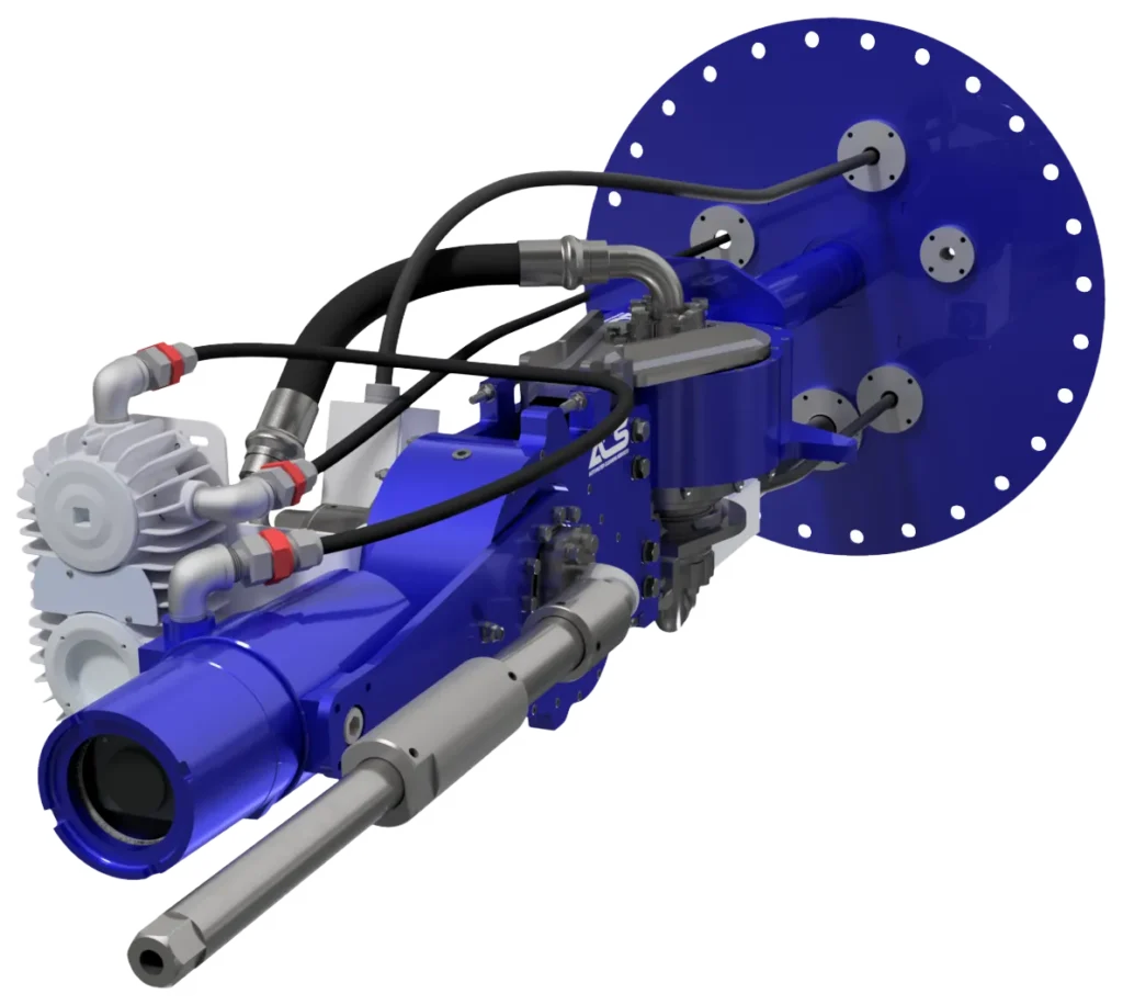 The-Eliminator-Water-Cannon-Isometric-View The Eliminator Water Cannon for Industrial Tank Cleaning