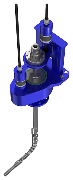 The Orbiter Rotating Tool for Industrial Tank, Vessel, and Rail Car Cleaning